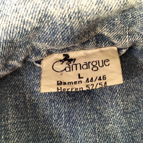 Camargue 裏地キルティングデニムジャケット メンズ import:L