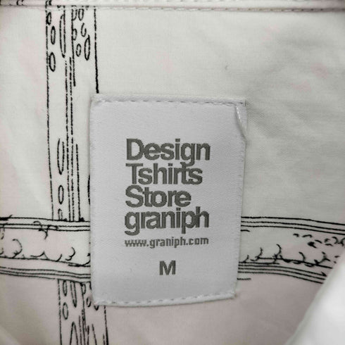 デザインティーシャツストアグラニフ Design Tshirts Store graniph 90周年 キャラクタープリント シャツ メンズ JPN:M