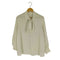 ユナイテッドアローズグリーンレーベルリラクシング UNITED ARROWS green label relaxing 24SS ボウタイ ブラウス ウォッシャブル レディース ONE SIZE