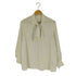ユナイテッドアローズグリーンレーベルリラクシング UNITED ARROWS green label relaxing 24SS ボウタイ ブラウス ウォッシャブル レディース ONE SIZE