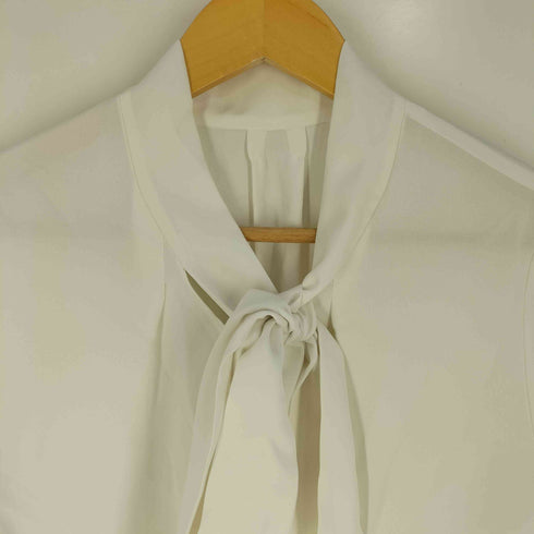 ユナイテッドアローズグリーンレーベルリラクシング UNITED ARROWS green label relaxing 24SS ボウタイ ブラウス ウォッシャブル レディース ONE SIZE