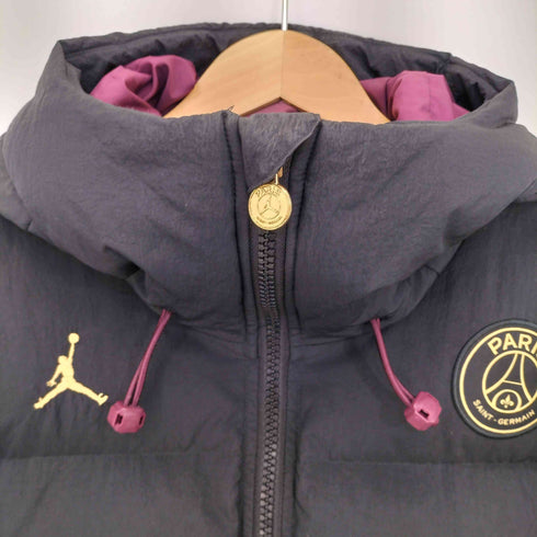 ジョーダンブランド JORDAN BRAND AS M J PSG DOWN PARKA SOLID BLACK/BORDEAUX/METALLIC GOLD メンズ import:M
