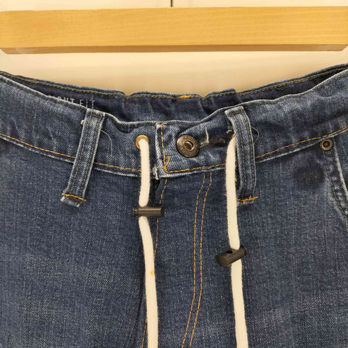 ドッキング リメイクワイドデニムパンツ メンズ