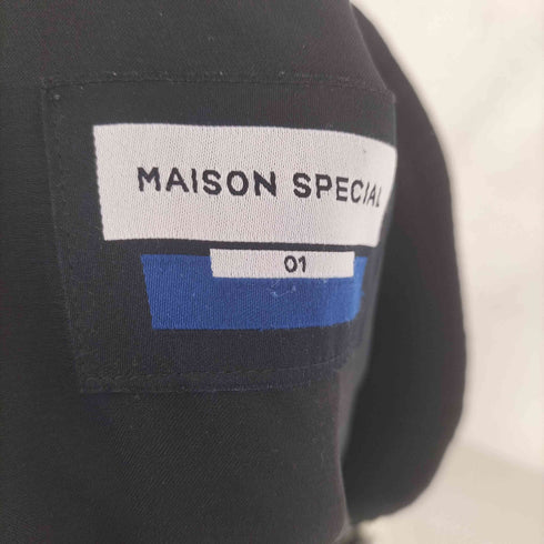 メゾンスペシャル MAISON SPECIAL Sweat Jacquard Easy Wide Pants メンズ 1