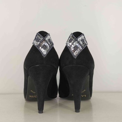 ランバンオンブルー LANVIN en Bleu ヒールビジューパンプス レディース 6