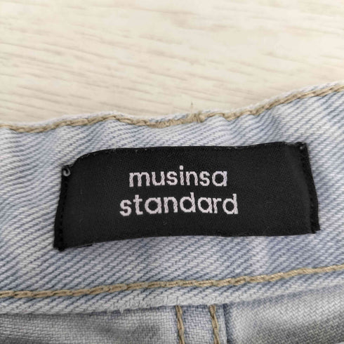 musinsa standard エクストラワイドデニムパンツ メンズ 34