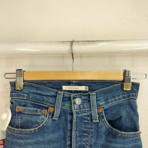 リーバイス Levis RIBCAGE BELL ハイウエスト ブーツカット フレアデニム レディース W24 L29