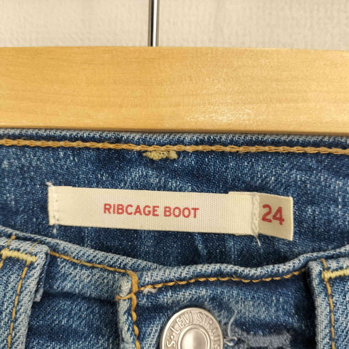 リーバイス Levis RIBCAGE BELL ハイウエスト ブーツカット フレアデニム レディース W24 L29