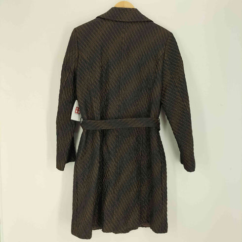ジョルジュレッシュ GEORGES RECH ジャガード調ロングコート レディース