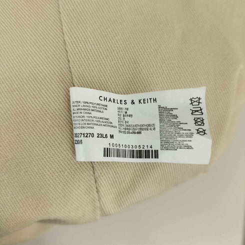 チャールズアンドキース CHARLES&KEITH ラージアリー ルージュドスローチーバッグ レディース