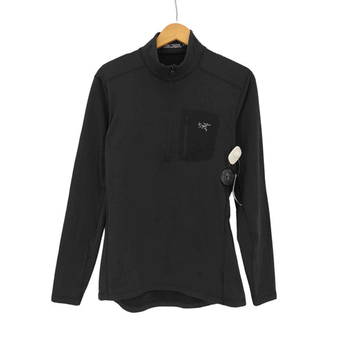 アークテリクス ARCTERYX サンウエスト Rho AR ZIP NECK ハーフジップ ロングスリーブ プルオーバー メンズ import:M