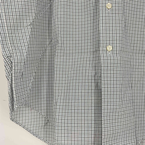 ポロバイラルフローレン Polo by RALPH LAUREN 90S MARLOWE スモールポニー刺繍 チェック S/S シャツ メンズ import:M