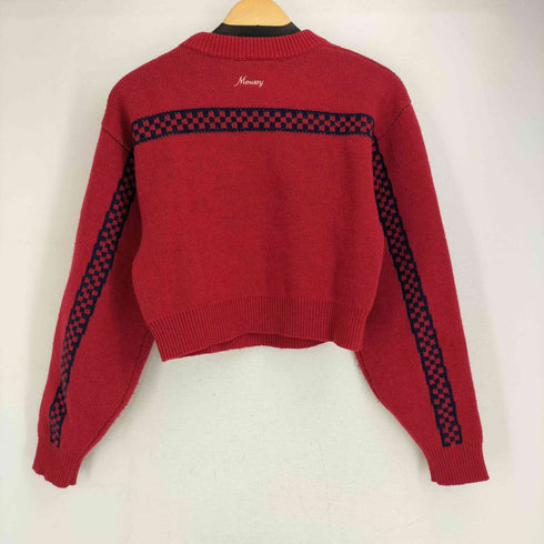 マウジー moussy HONDA JACQUARD ニットトップス レディース FREE