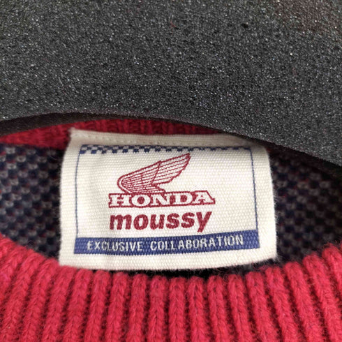 マウジー moussy HONDA JACQUARD ニットトップス レディース FREE