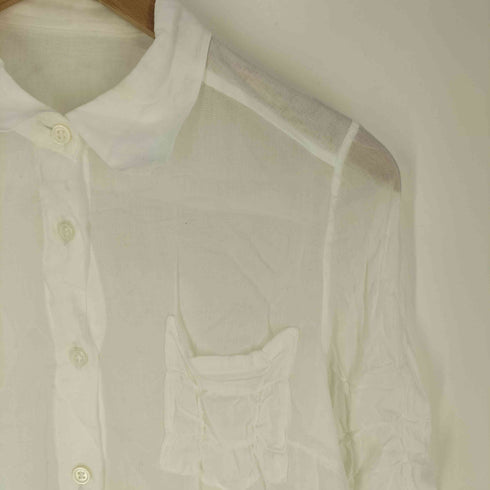 ツモリチサト TSUMORI CHISATO 袖ダーツ ガーゼ コットンシャツ レディース JPN:2