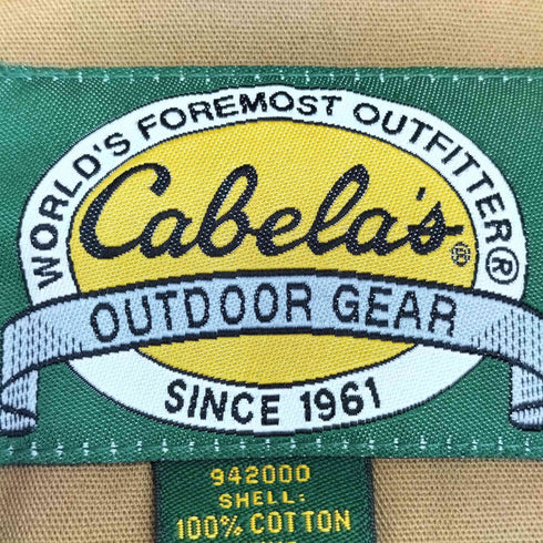 カベラス Cabelas 90-00s ハンティングベスト メンズ import:S