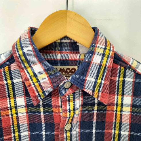 カムコ CAMCO チェック コットンネルシャツ メンズ