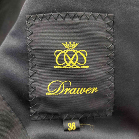 ドゥロワー Drawer W/S TUSSAH TLD JKT ウールシルク テーラードジャケット メンズ US:36