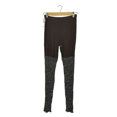 ハートイッセイミヤケ Haat ISSEY MIYAKE ニットドッキング レギンス レディース JPN:2
