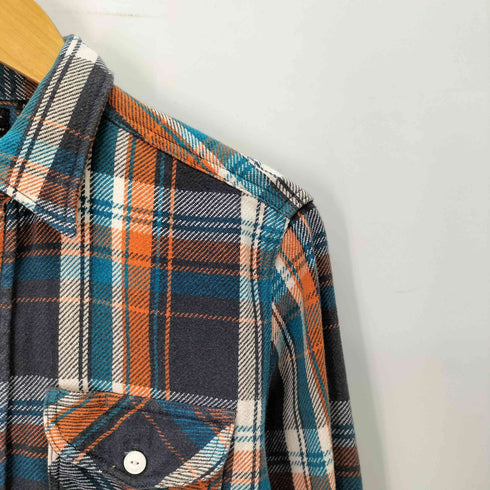 リー Lee 別注 チェック ヘビーネルシャツ メンズ import:M