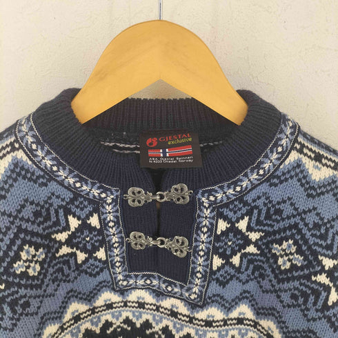 GJESTAL ノルディック柄 チロリアンニット メンズ 12