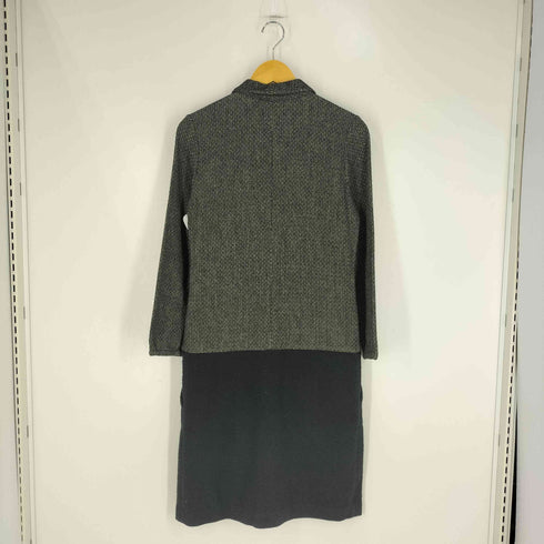 フランクリーダー FRANK LEDER 総柄 ウール ワンピース レディース