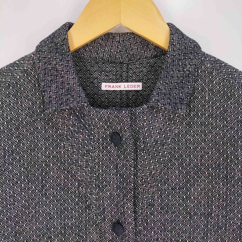フランクリーダー FRANK LEDER 総柄 ウール ワンピース レディース