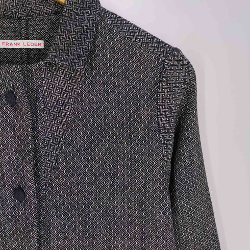 フランクリーダー FRANK LEDER 総柄 ウール ワンピース レディース