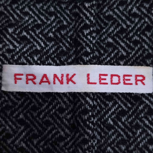 フランクリーダー FRANK LEDER 総柄 ウール ワンピース レディース