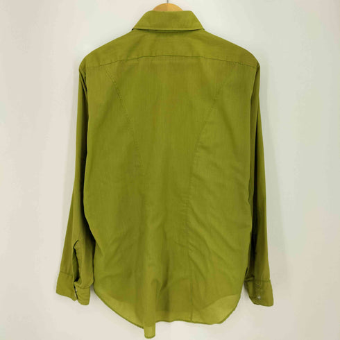 アロー ARROW Tericota Perma-Iron 70s 襟芯 レギュラーカラーシャツ メンズ 16-34