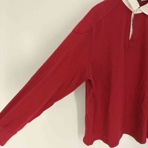 ポロバイラルフローレン Polo by RALPH LAUREN 90S スリランカ製 ポニー刺繍 ラガーシャツ メンズ import:XL