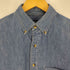 ランズエンド LANDS END ボタンダウンデニムシャツ メンズ import:S