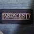 ランズエンド LANDS END ボタンダウンデニムシャツ メンズ import:S