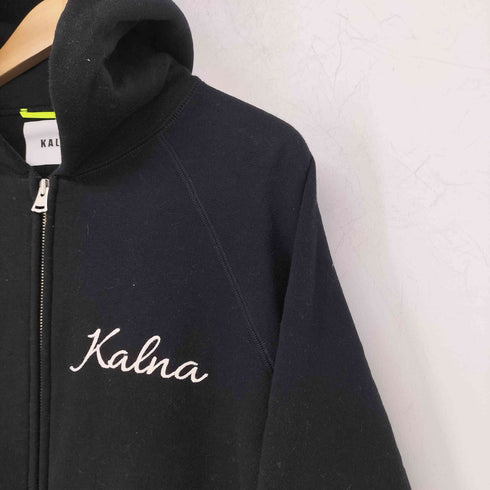 KALNA 刺繍ロゴ ジップアップパーカー レディース 1