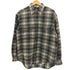 BOON PAL アクリル シャドウ チェック フランネル L/S シャツ メンズ import:M