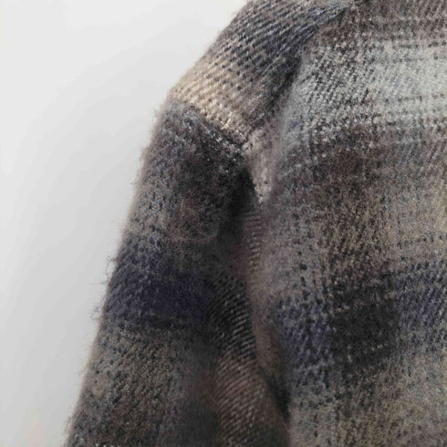 BOON PAL アクリル シャドウ チェック フランネル L/S シャツ メンズ import:M