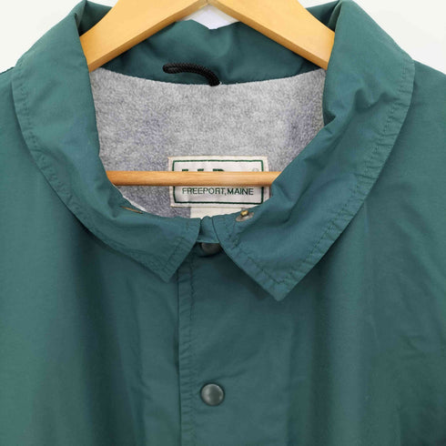 エルエルビーン L.L.Bean 70-80s USA製 Nylon Coach Jacket 裏地フリース チンスト付 コーチジャケット メンズ