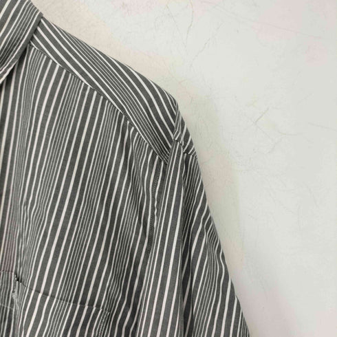 バーバリーロンドン BURBERRY LONDON ホース刺繍 ストライプ L/S シャツ メンズ