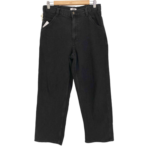 ユニクロユー UNIQLO U 24aw ワイドフィットカラージーンズ ブラック メンズ 31