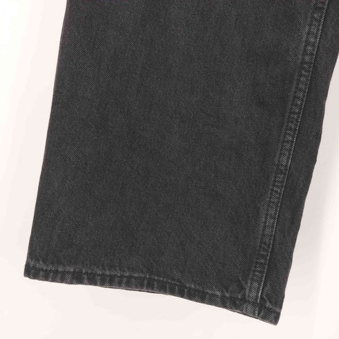 ユニクロユー UNIQLO U 24aw ワイドフィットカラージーンズ ブラック メンズ 31