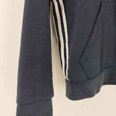 アディダス adidas パフォーマンスロゴ 3ライン ジップアップ パーカー メンズ