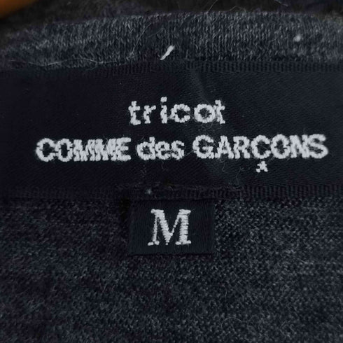 トリココムデギャルソン tricot COMME des GARCONS AD2013 ウール ライト クルーネック カーディガン レディース JPN:M