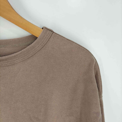 ロクビューティーアンドユースユナイテッドアローズ 6 BEAUTY & YOUTH UNITED ARROWS LOGO PRINT LONG SLEEVE T-SHIRT レディース FREE