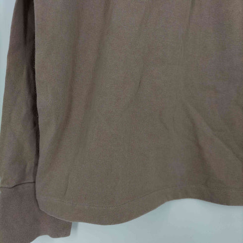 ロクビューティーアンドユースユナイテッドアローズ 6 BEAUTY & YOUTH UNITED ARROWS LOGO PRINT LONG SLEEVE T-SHIRT レディース FREE