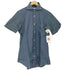 フェアファクス FAIRFAX イタリア製 デニム ボタンダウンシャツ メンズ import:M