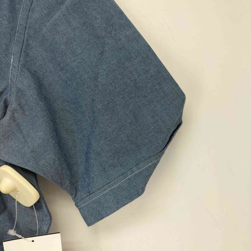 フェアファクス FAIRFAX イタリア製 デニム ボタンダウンシャツ メンズ import:M