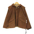 Lewis Creek オイルド 比翼 ダブルジップ フーデット ブルゾン 裾ドローコード メンズ import:L