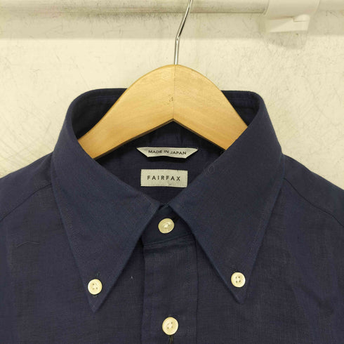 フェアファクス FAIRFAX リネン ボタンダウンシャツ メンズ JPN:M