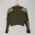フミカウチダ FUMIKA UCHIDA Military bomber Knit ミリタリーボンバーニット レディース JPN:38