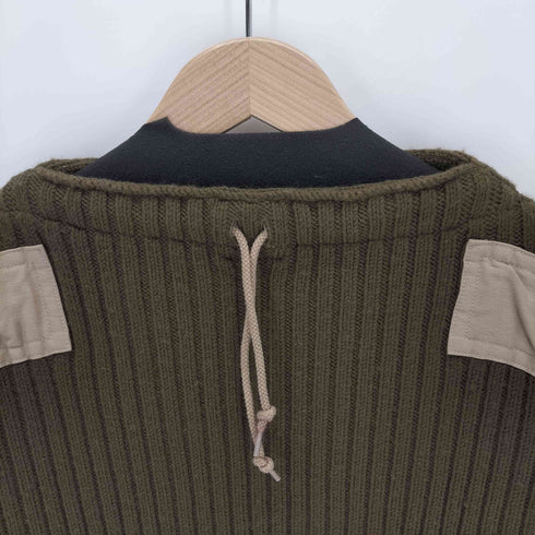 フミカウチダ FUMIKA UCHIDA Military bomber Knit ミリタリーボンバーニット レディース JPN:38